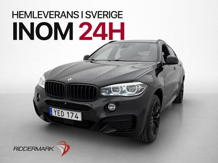 BMW X6 xDrive30d 258hk M Sport H/K Drag Kamera HuD Läder