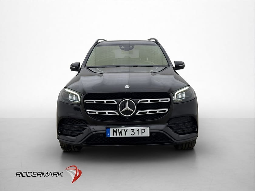 Bild 2 av Mercedes-Benz GLS 400 d 4MATIC 400d 4M AMG 7-Sits Luft Pano Burmest Drag