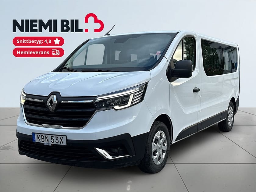 Bild 1 av Renault Trafic Passenger L2 9-sits 2.0 dCi 110 Drag Dvärm Kamera SoV MOMS