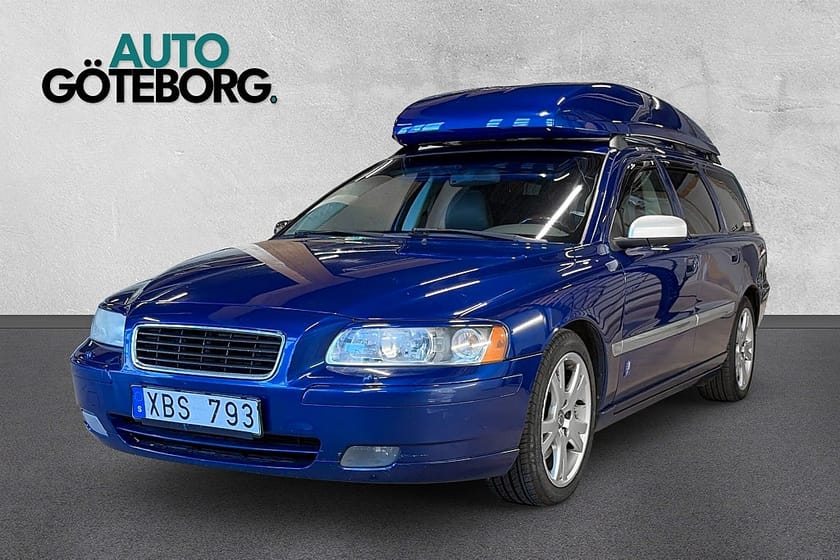 Bild 1 av Volvo V70 2.5T Ocean Race Takbox Unikat Välvårdad Dragkrok