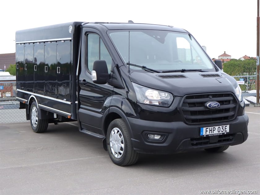 Bild 2 av Ford Transit 350 Chassi Cab Flak Kylbil 1 ägare Moms