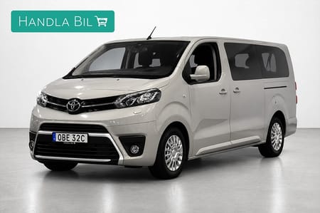 Toyota Proace Verso 2.0 Aut Shuttle Long 9-sits Moms AdaptivF M-värm HUD