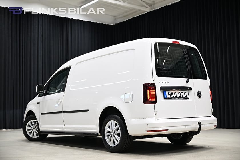 Bild 4 av Volkswagen Caddy Maxi Van DSG 102HK Nedlackad|LED|V-Inredd|Drag|Värmare|Leasbar