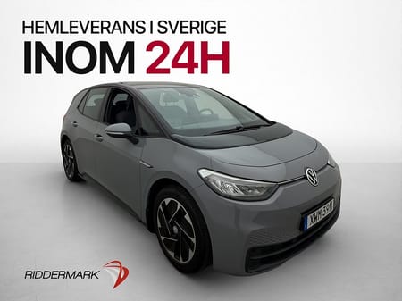 Volkswagen ID.3 Pro Performance Navi Rattvärme CarPlay Drag