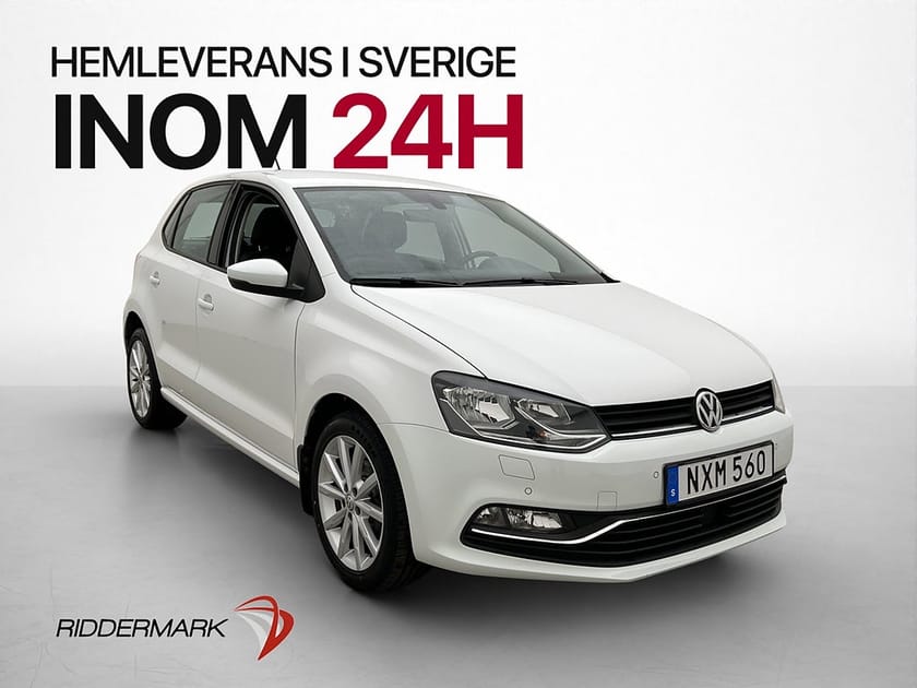 Bild 1 av Volkswagen Polo 1.2 TSI 90hk Base Sensorer 1 Brukare