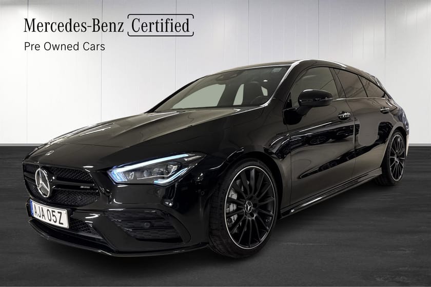 Bild 1 av Mercedes-Benz AMG CLA 35 4MATIC Shooting Brake Elstolar/Pano/Drag/Premium Plus