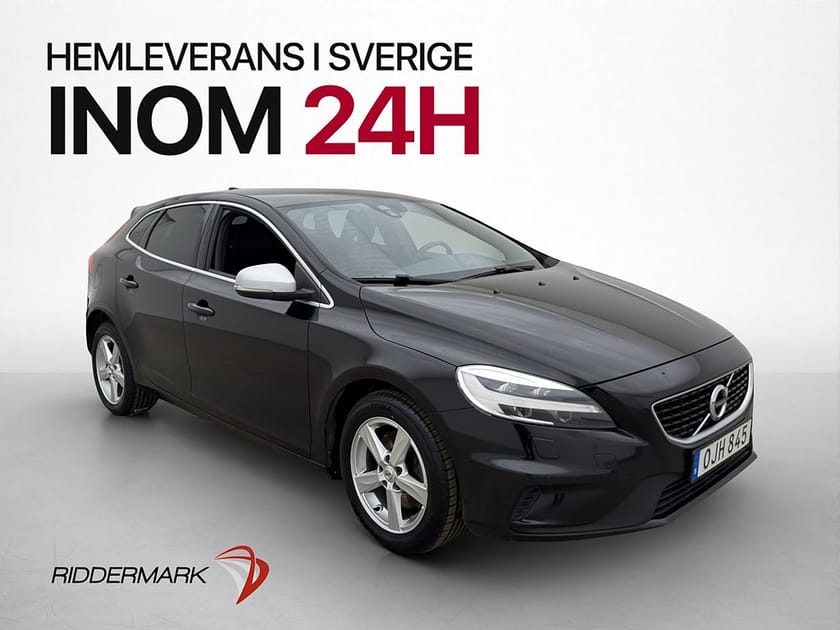 Bild 3 av Volvo V40 D3 150hk R-Design H/K Navi Skinn/Alcantara Keyless