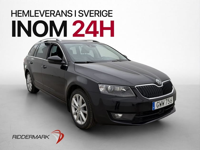 Bild 1 av Škoda Octavia Kombi Skoda 4x4 184hk Style Drag Kamera Värmare