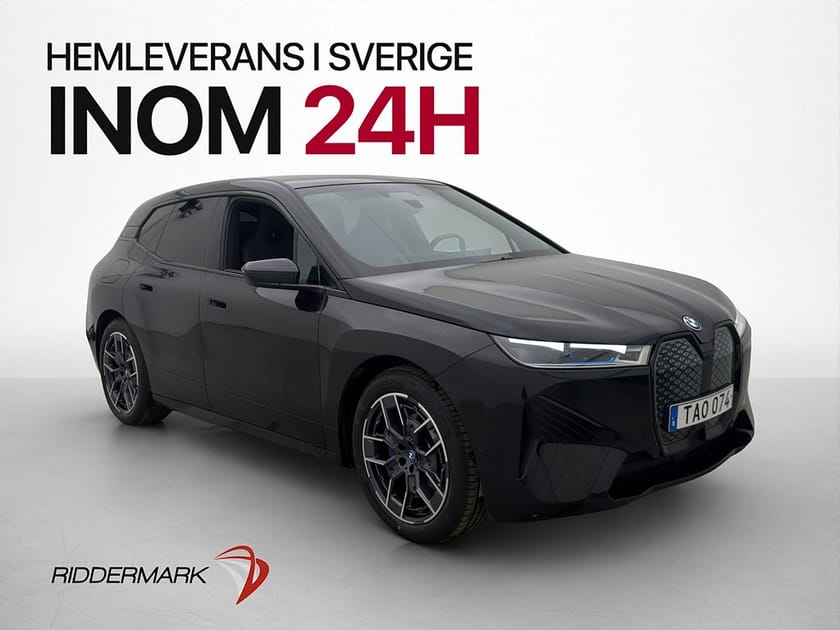 Bild 1 av BMW iX xDrive40 326hk Sport Panorama H/K 360° Laser Dragkrok