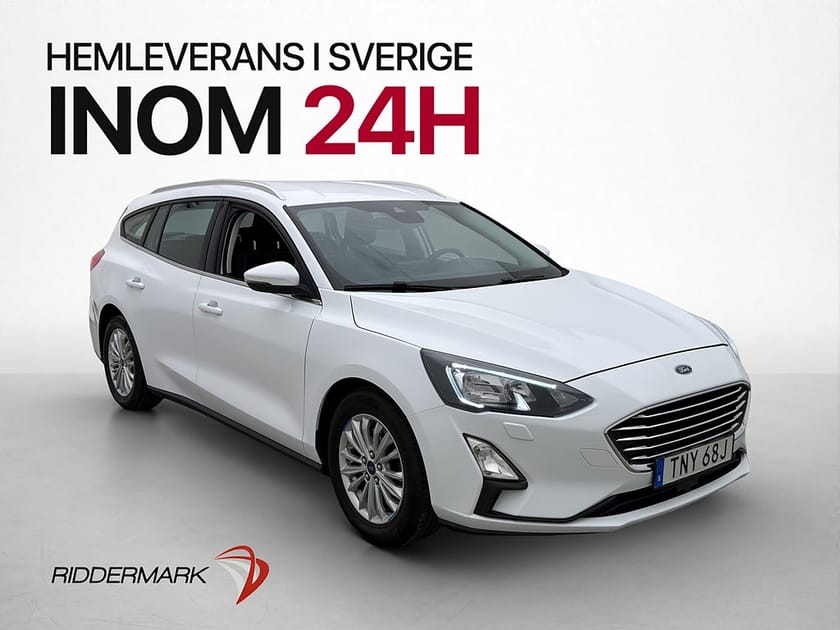 Bild 1 av Ford Focus Kombi 1.0 EcoBoost 125hk Titanium Drag Adap-fart