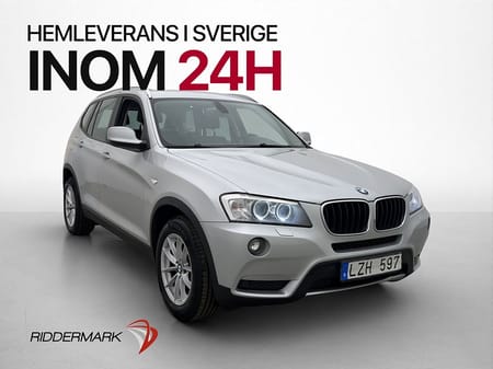BMW X3 xDrive20d xDrive 20d 184hk Sensorer Skinn SV-Såld 0.56 l/mil