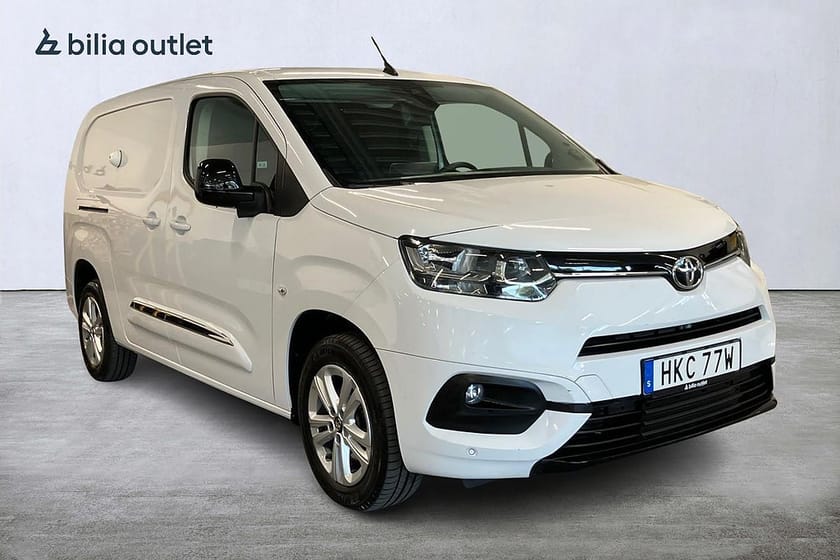 Bild 2 av Toyota ProAce City LONG 1.5D AdBlue MOMS Carplay Navi 2x Skjutdörr