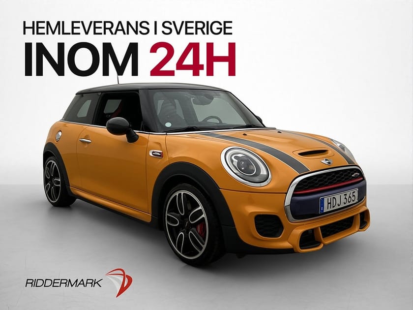 Bild 3 av MINI John Cooper Works 231hk H/K CarbonBlack Läder Navi