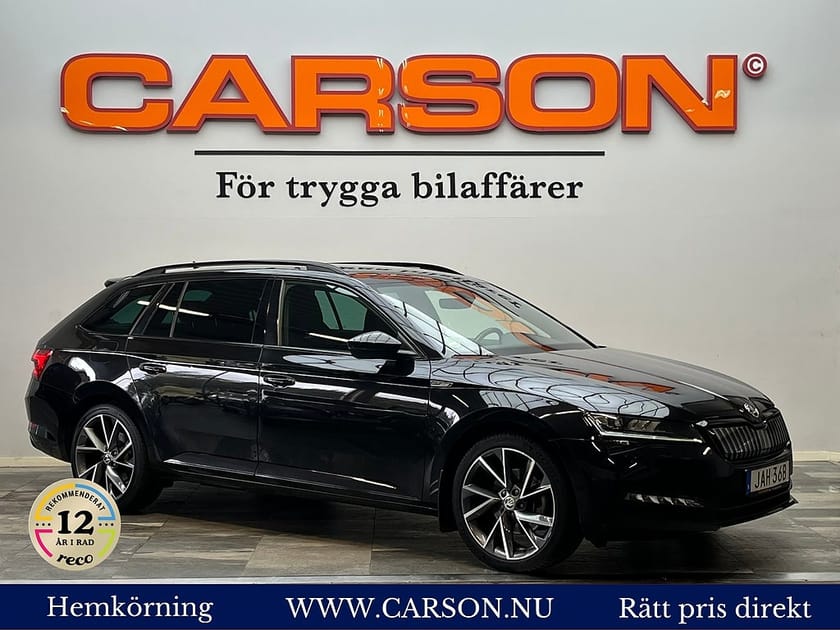 Bild 1 av Škoda Superb iV Kombi Skoda 1.4 TSI Business Sportline Backkamera Värmare Drag