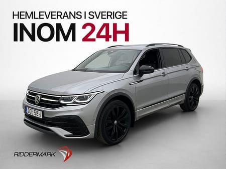 Volkswagen Tiguan Allspace 7-sätes 7-Sits 4M R-Line Cockpit Black