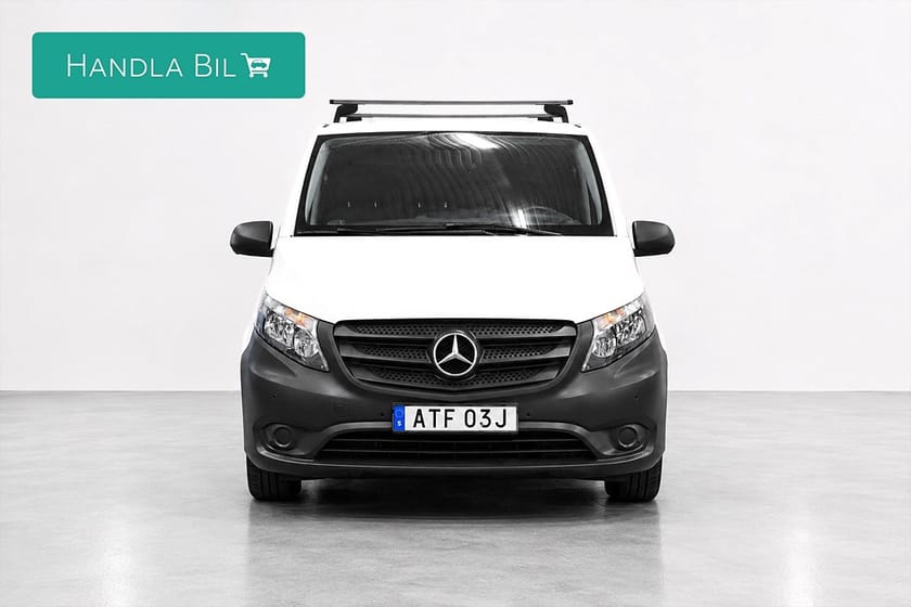 Bild 2 av Mercedes-Benz Vito 110 CDI 2.8t L2 D-värm B-kam Inredd Navi Moms Dragkrok