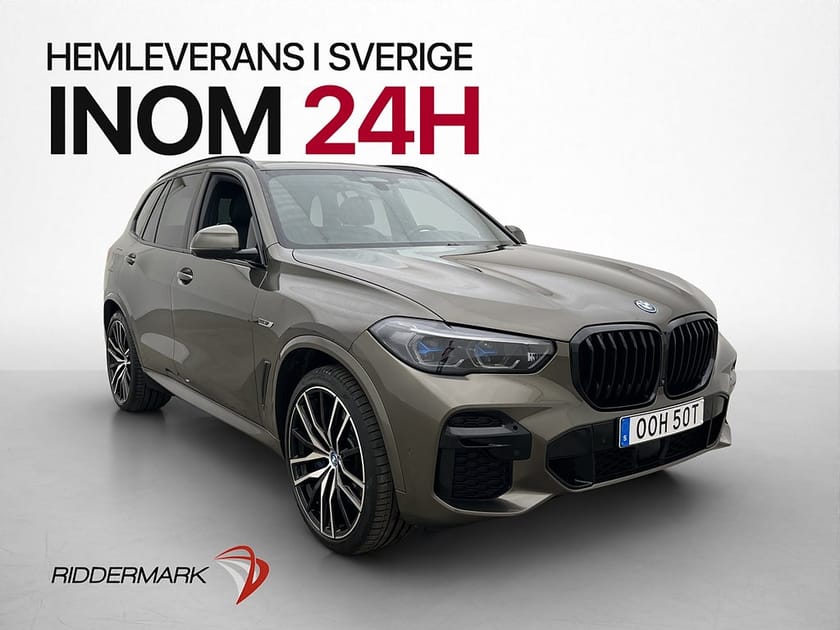 Bild 1 av BMW X5 xDrive45e iPerformance M-Sport Pano HUD Luftfjädring Laser 360°