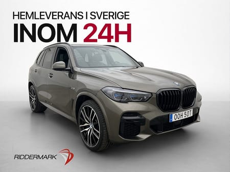 BMW X5 xDrive45e iPerformance M-Sport Pano HUD Luftfjädring Laser 360°