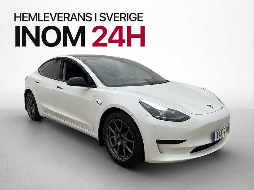 Bild 4 av Tesla Model 3 Standard Range Plus 325hk Pano Drag Kamera AP Skinn