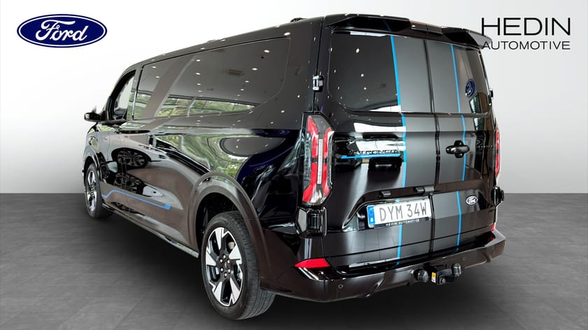 Bild 2 av Ford Transit Custom 82.5 kWh AWD E-custom skåp 340 L2 Demobil 3,95% ränta