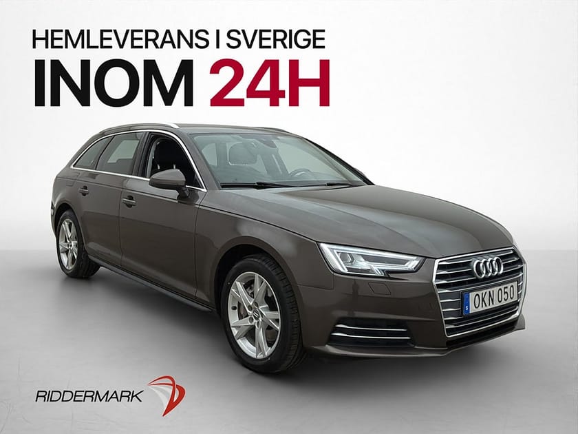 Bild 1 av Audi A4 Avant 2.0 TDI Q 190hk Proline P-Sensorer Farthållare Drag