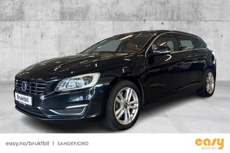 Volvo V60 D6 Summum Plug in /Krok/Brunt Skinn/Navi/Ny regreim+++