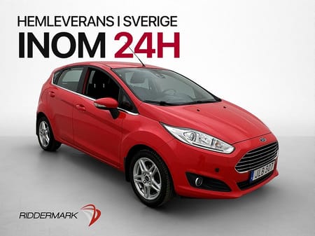 Ford Fiesta 1.0 EcoBoost 100hk Titanium Värmare LÅGAMIL