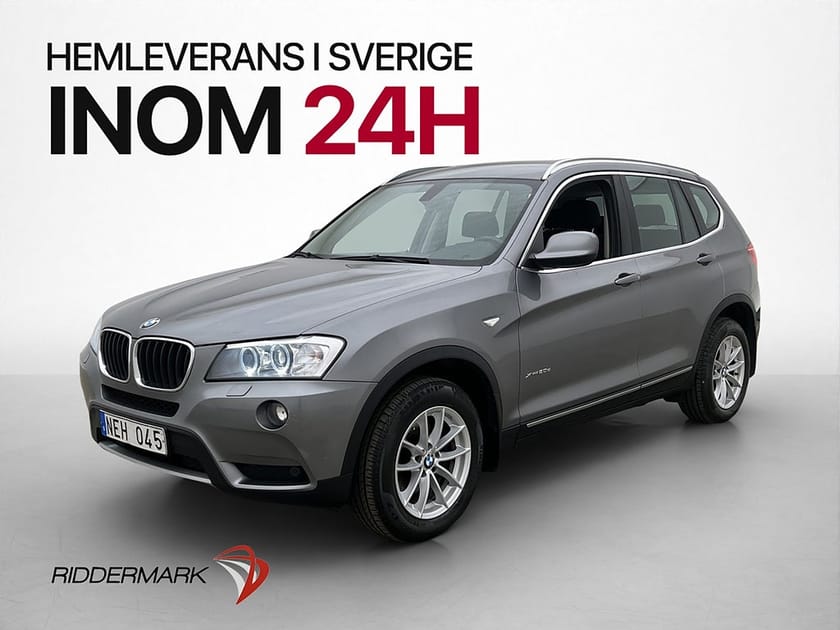 Bild 1 av BMW X3 xDrive20d 184hk Dragkrok P-Sensorer Farthållare