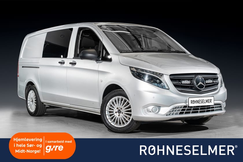 Bilde 1 av Mercedes-Benz Vito 119 CDI 4x4 3.1t Webasto|Lazer-LED|krok|190hk|3seter|ACC|