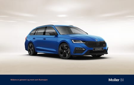 Škoda Octavia Stasjonsvogn Oct a8 stv rs 200d 4x4 dsg 48