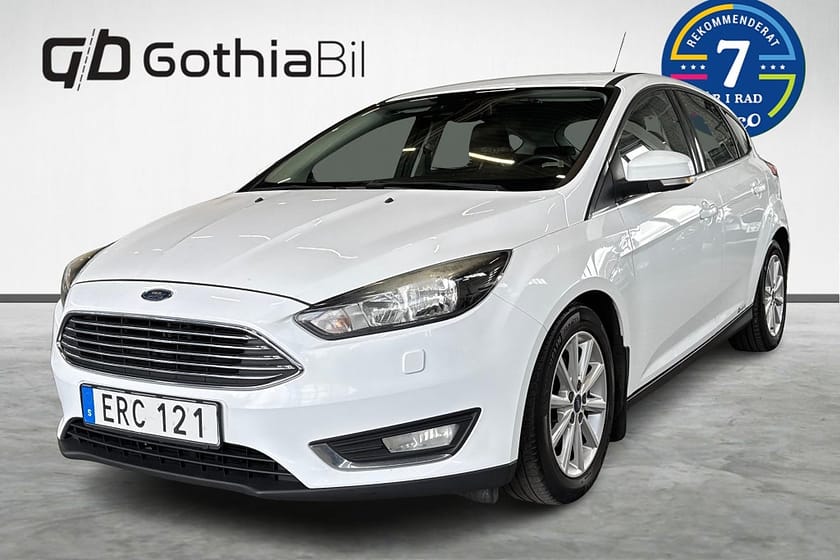 Bild 1 av Ford Focus 1.0 EcoBoost Titanium SYNC Farthållare Blutooth Euro 6
