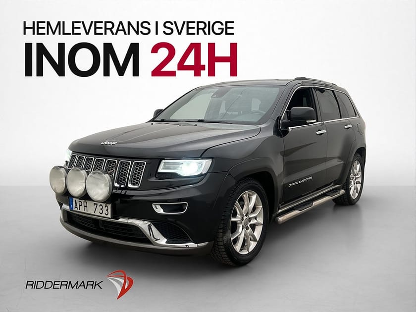 Bild 1 av Jeep Grand Cherokee 3.0 V6 4WD Summit Pano Adaptiv-Fart Drag