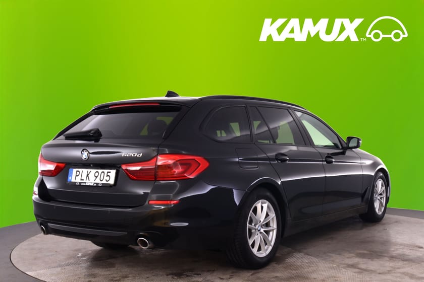 Bild 4 av BMW 520d Touring Black Edt B-Kam Navi P-Sensorer Rattvärme