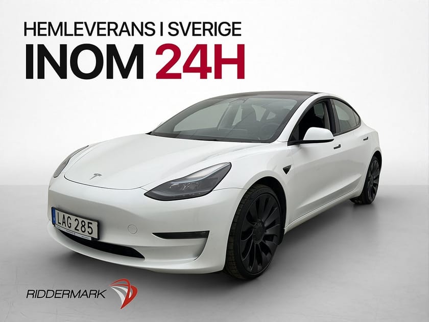 Bild 4 av Tesla Model 3 Performance 513hk MOMS Pano Kamera Autopilot