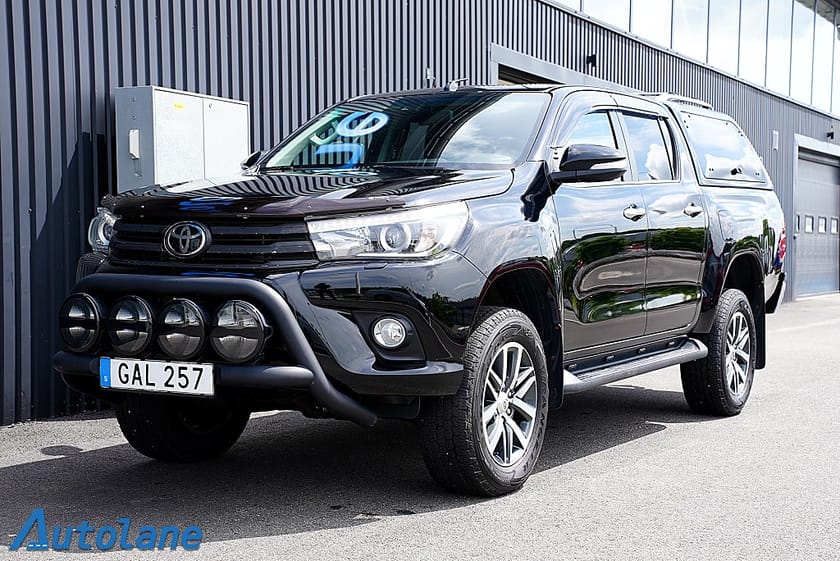 Bild 5 av Toyota Hilux Dubbelhytt 2.4 AWD Dragkrok,CarPlay,Kamera 150hk