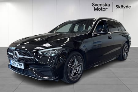 Mercedes-Benz C 300 T e AMG Line | Panorama | Drag | Värmare | PHEV 313 hk | 107 km WLTP