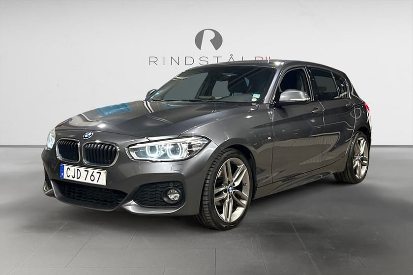 Bild 1 av BMW 118d Steptronic 150 HK AUT M-SPORT SVART INNERTAK 0.4L/MIL