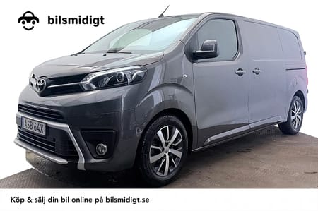 Toyota Proace 1.5 D-4D 2xSidodörr Navi Kamera P-Sens 3-sits Värmare