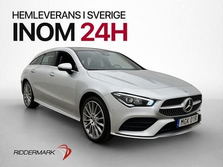 Mercedes-Benz CLA 250 e Shooting Brake CLA250 SB AMG Pano Wide Värmare Kamera Drag
