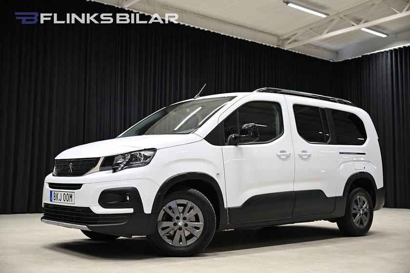 Bild 1 av Peugeot Rifter 1.5 BlueHDi 130HK L2|Automat|5-Sits|Dubbeldörr|Leasbar