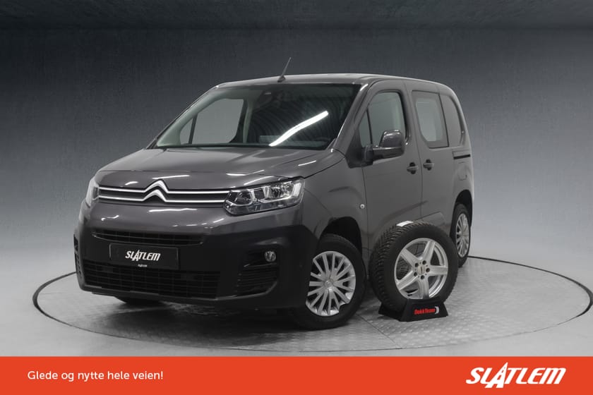 Bilde 1 av Citroën Berlingo Van 1.5 HDI 102HK 3-seter, skyvdører, Navi, Cruise+++