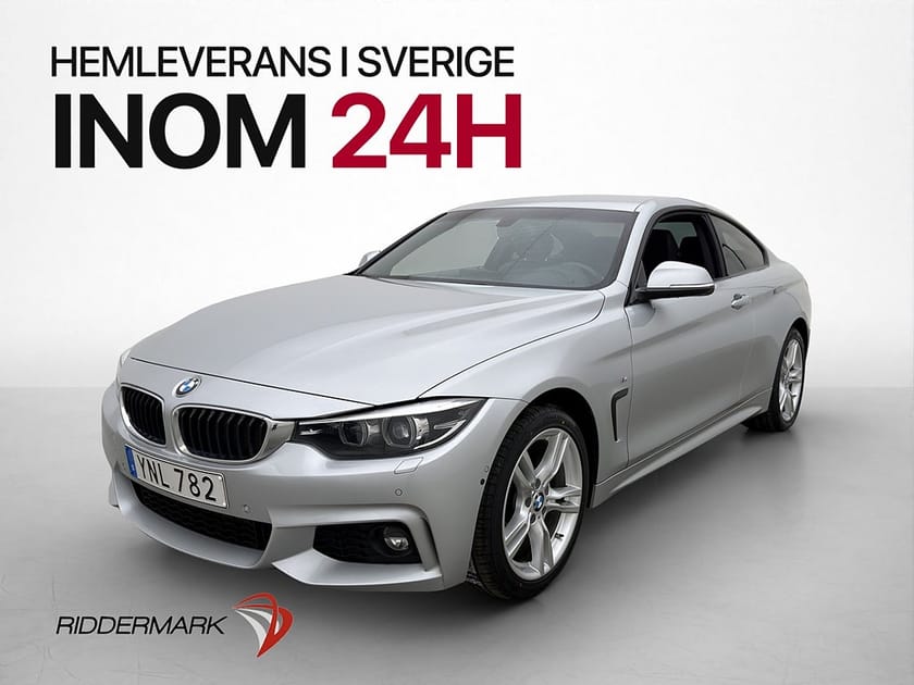 Bild 3 av BMW 420d xDrive Coupé xD M Sport Drag Hifi Kamera Navi Skinn Fart