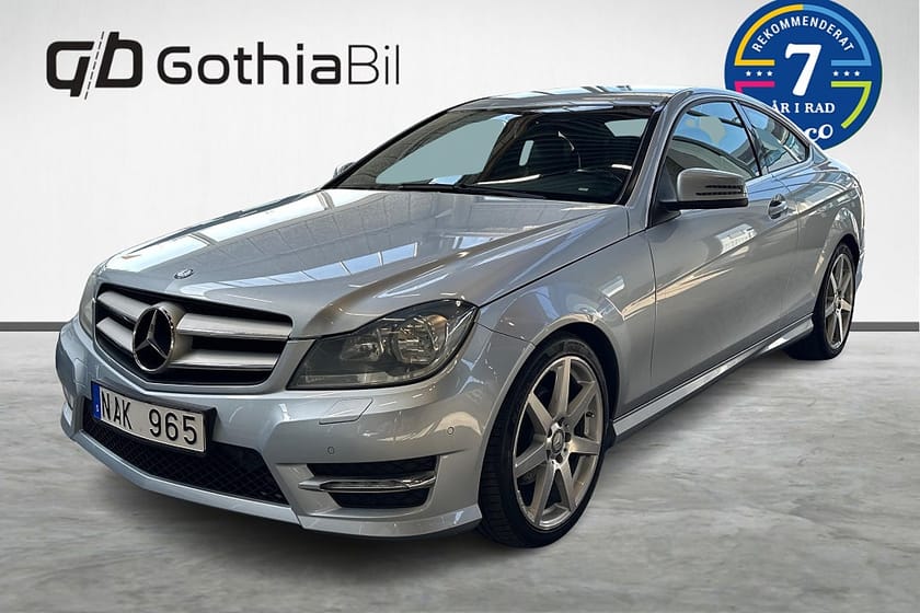 Bild 1 av Mercedes-Benz C 180 Coupé (156hk) 7G-Tronic Plus AMG Sport