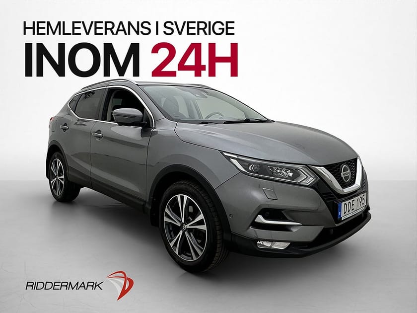 Bild 1 av Nissan Qashqai 1.2 DIG-T 115hk Tekna 360° Kamera Navi Drag