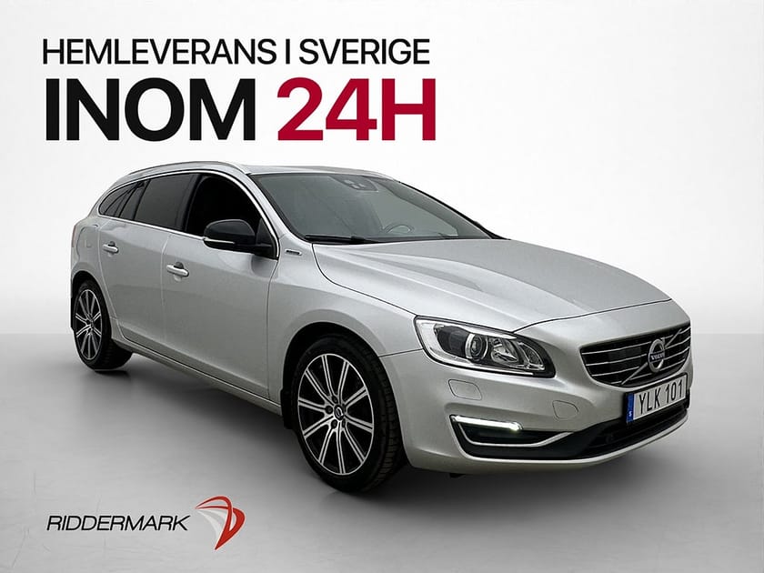 Bild 1 av Volvo V60 D5 Plug-in Hybrid AWD Summum Värmare Drag Skinn