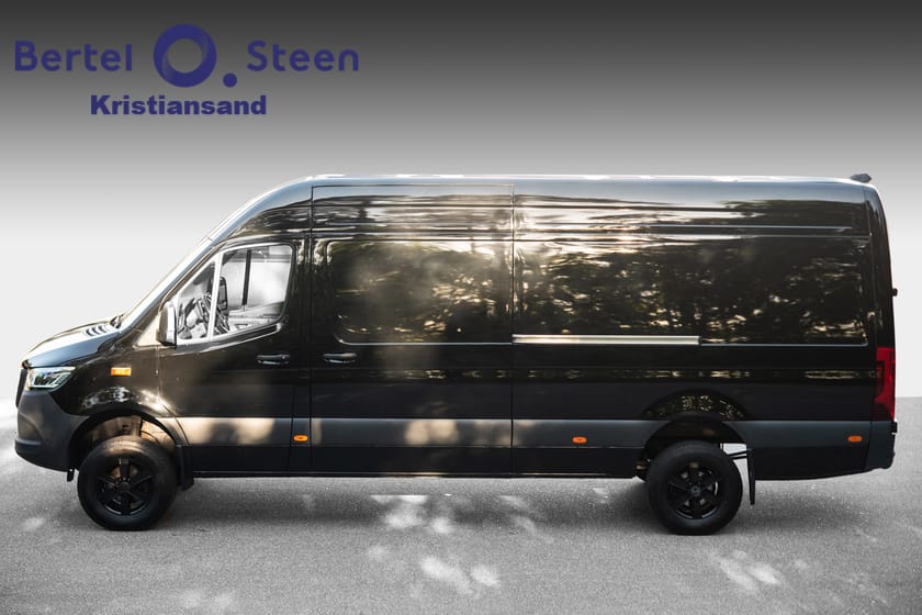 Bilde 2 av Mercedes-Benz Sprinter 319 CDI 4x4 Panel Van 319/43 KA | Fartsskriver | Tilhengerfeste