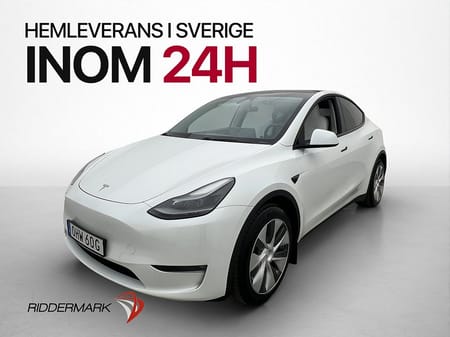 Tesla Model Y Long Range AWD Longe Dragkrok AP Ljus interiör