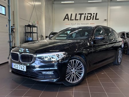 BMW 520d Touring Steptronic Sport line Kamera/Navi/Skinn/HiFi