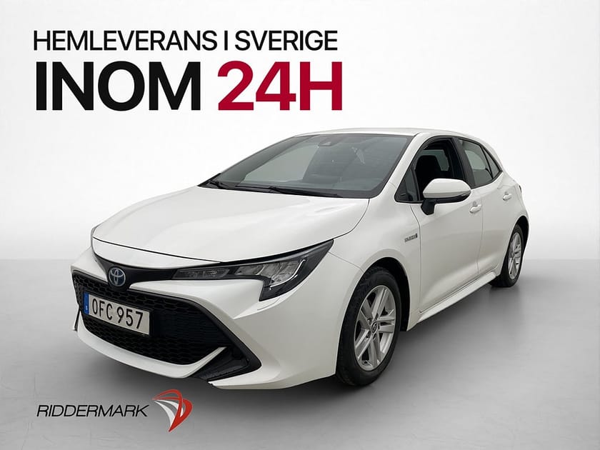 Bild 2 av Toyota Corolla Hybrid e-CVT 122hk B-Kamera Farthållare