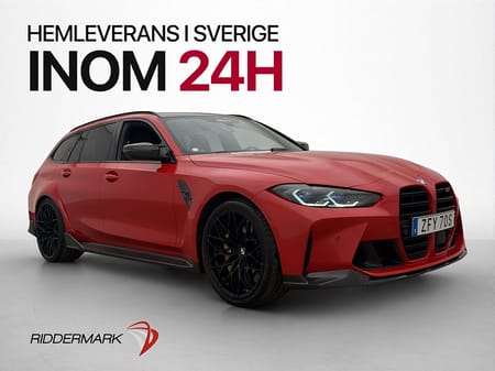 BMW M3 Competition Touring xDrive 510hk Kolfiber Laser H/K